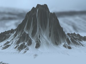 snowmountain 01 Modèle 3D