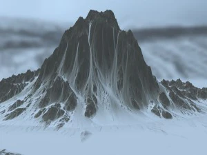 snowmountain 01 3D Model