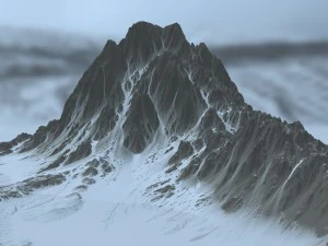 snowmountain 01 3D Model