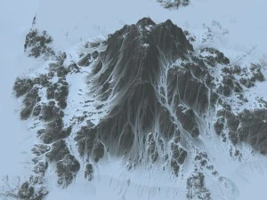 snowmountain 01 3D Model