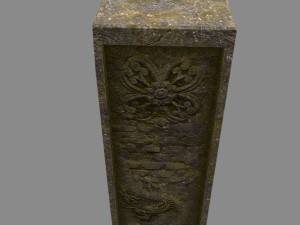 pillar 3D मॉडल