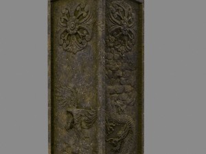 pillar 3D मॉडल