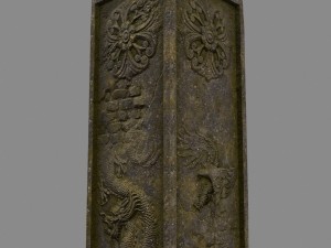 pillar 3D मॉडल