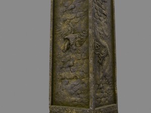 pillar 3D मॉडल
