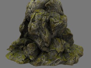 skull cave 03 3D Model