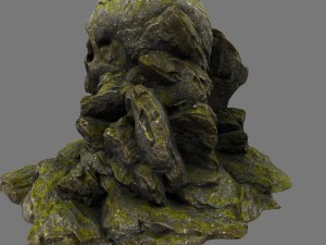 skull cave 03 3D Model