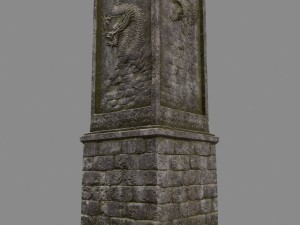 pillar 3D Model