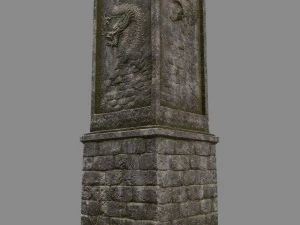 pillar 3D Model