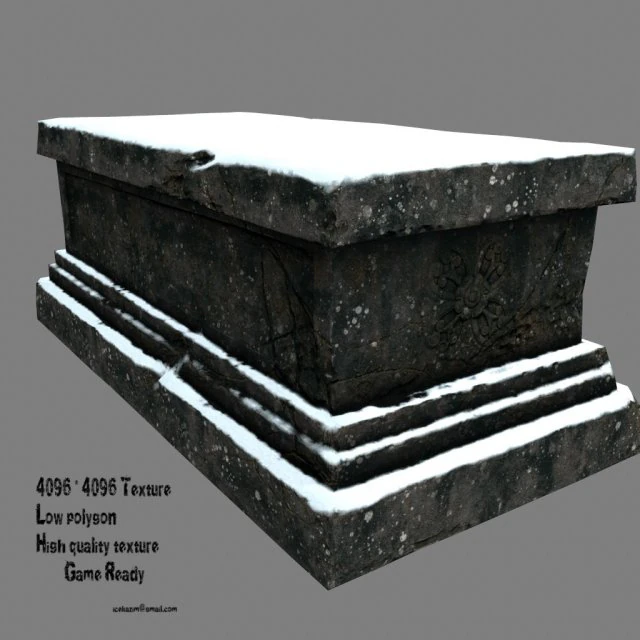 base 03 3D Model .c4d .max .obj .3ds .fbx .stl .blend 