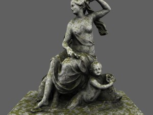 statue 3D मॉडल