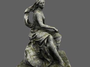 statue 3D मॉडल