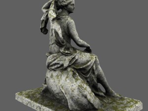 statue 3D मॉडल