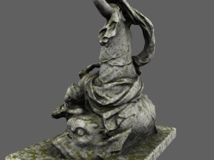 statue 3D मॉडल
