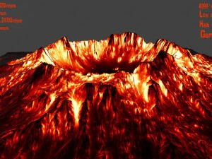 Vulkan 3D Modell