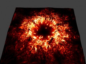 volcano 3D Model