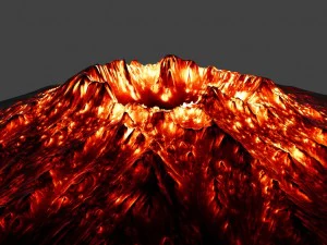 volcano 3D Model