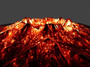 volcano 3D Model