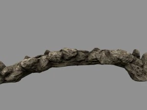 ponte velha Modelo 3D