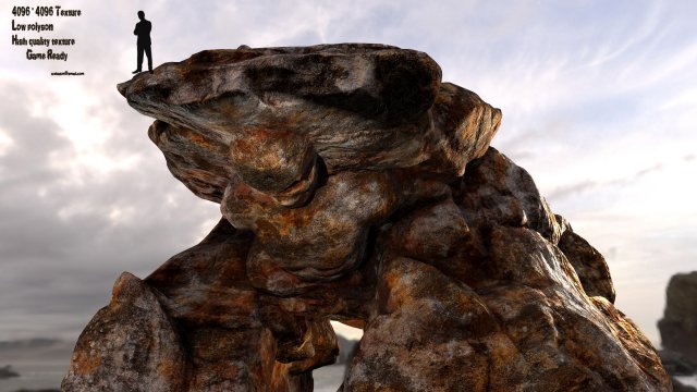 skull cave 1 3D Model .c4d .max .obj .3ds .fbx .stl .blend 