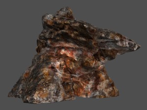 skull cave 1 3D Model