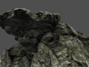 skull cave 2 3D Model