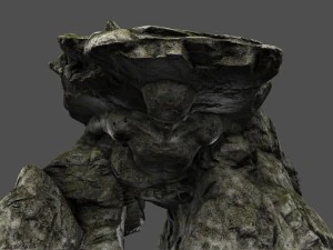 skull cave 2 3D Model