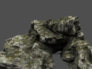 skull cave 2 3D Model