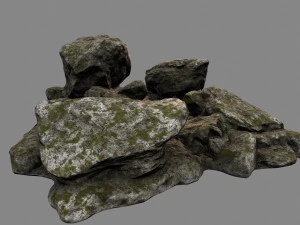 rocce Modello 3D