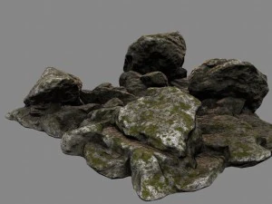 rocce Modello 3D