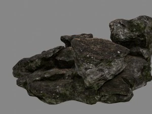 rocks 1 3D Model