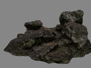 rocks 1 3D Model