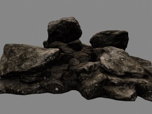 rocks 2 3D-Modell
