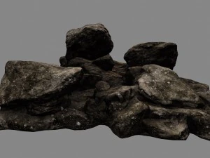 rocks 2 3D Model