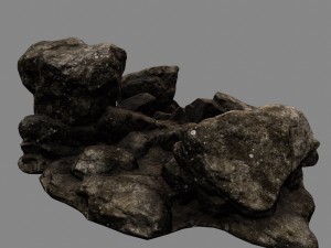 rocks 2 3D-Modell