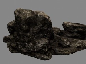 rocks 2 3D Model