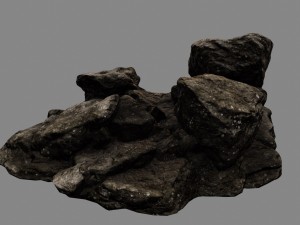 rocks 2 3D-Modell