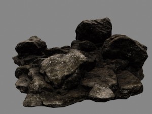 rocks 2 3D-Modell