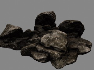 rocks 2 3D-Modell
