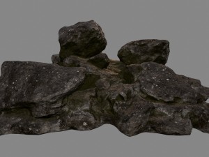 rocks 3 3D Модель