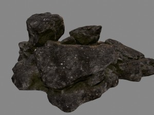 rocks 3 3D Модель