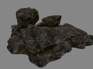 rocks 3 3D Model