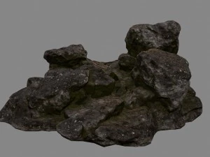 rocks 3 3D Model