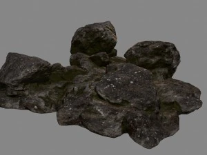 rocks 3 3D Model