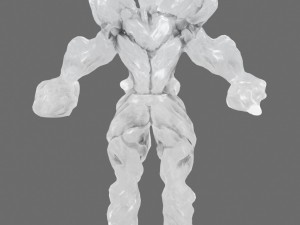 ice monster 3D 모델