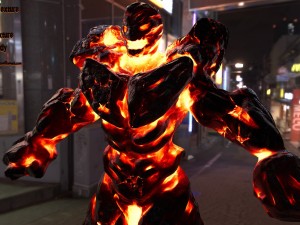 fire monster Modello 3D