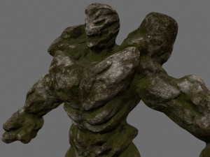 rock monster 3Dモデル