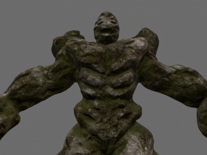 rock monster 3Dモデル