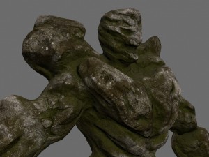 rock monster 3Dモデル