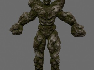 rock monster 3Dモデル
