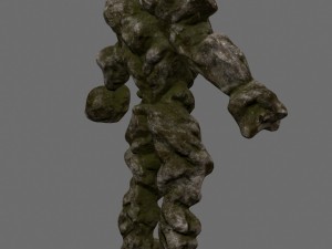 rock monster 3Dモデル